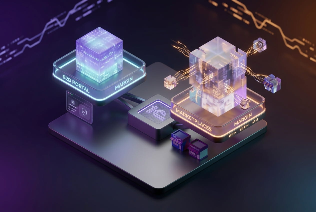 Интеграция B2B-портала с OZON и Wildberries: как синхронизировать остатки и цены без двойного ввода