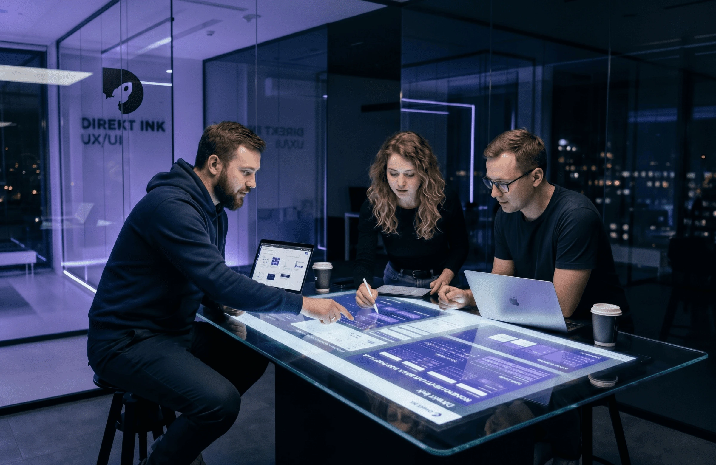 UX/UI проектировщики компании Direkt Ink разрабатывают компонентную базу для крупного B2B-портала